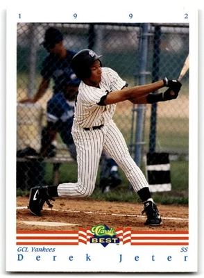 Derek Jeter 1992 Classic Best Minor League Pre Rookie #402 New York Yankees - Image 1 of 2