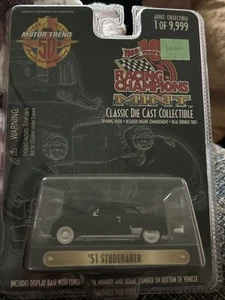 1998 Racing Champions Mint Motor Trend 1951 Studebaker Champion Black - Picture 1 of 2