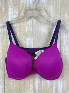 PINK Victoria’s Secret Size 36C Push Up Fuschia Padded Underwire Bra - Picture 1 of 7