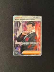 Team Rocket's Giovanni 225/182 Sv10: Destined Rivals Holo - Imagen 1 de 2