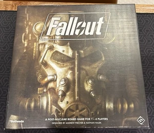 Fallout Board Game With New California And Atomic Bonds Expansions Complete - Picture 1 of 7