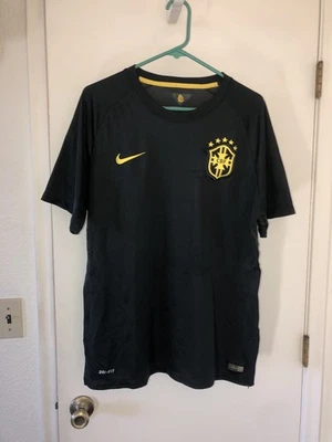 Nike Бразилия 2014 третий игрок версия футбол Джерси мужской размер XL 575278-337 редкая - Изображение 1 из 4