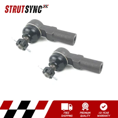 2pcs Front Outer Steering Tie Rod End For 1995 1996 1997 1998 Toyota T100 - Image 1 of 3