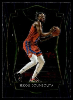 2020-21 Panini Select Sekou Doumbouya Detroit Pistons #107 - Image 1 of 2
