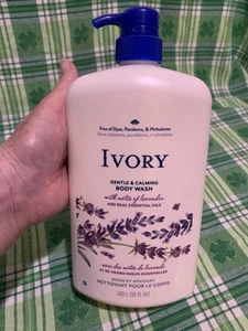 ❤️Ivory Mild and Gentle Body Wash 35 Oz Lavender Scented Family Size Pump bottle - Picture 1 of 8