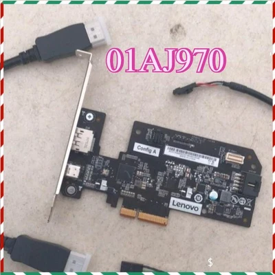 01AJ970 Lenovo Thunderbolt 3 PCLE X4 expansion card FRU：01AJ970 Fast Shipping - Image 1 of 4