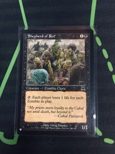 MTG Magic The Gathering Shepherd Of Rot List Black Zombie - Picture 1 of 1