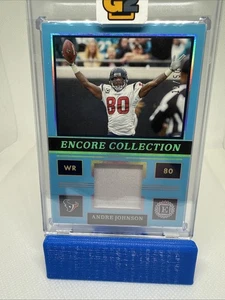 Andre Johnson 2022 Panini Encased Encore Collection #11/50 Jersey #EC-8 Houston - Picture 1 of 11