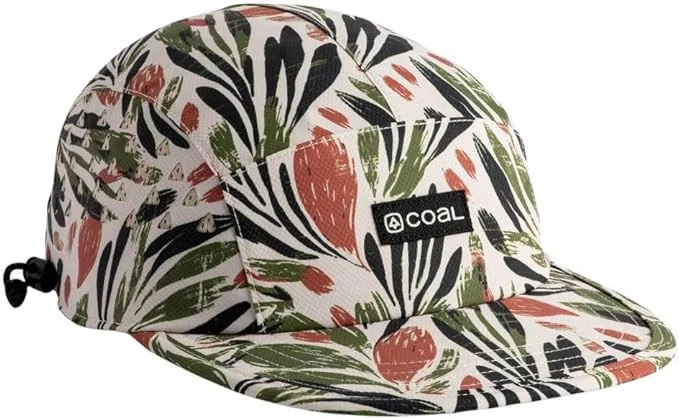 Coal The Provo 5面板帽子,手工花卉卡其色 — 第 1/1 张图片