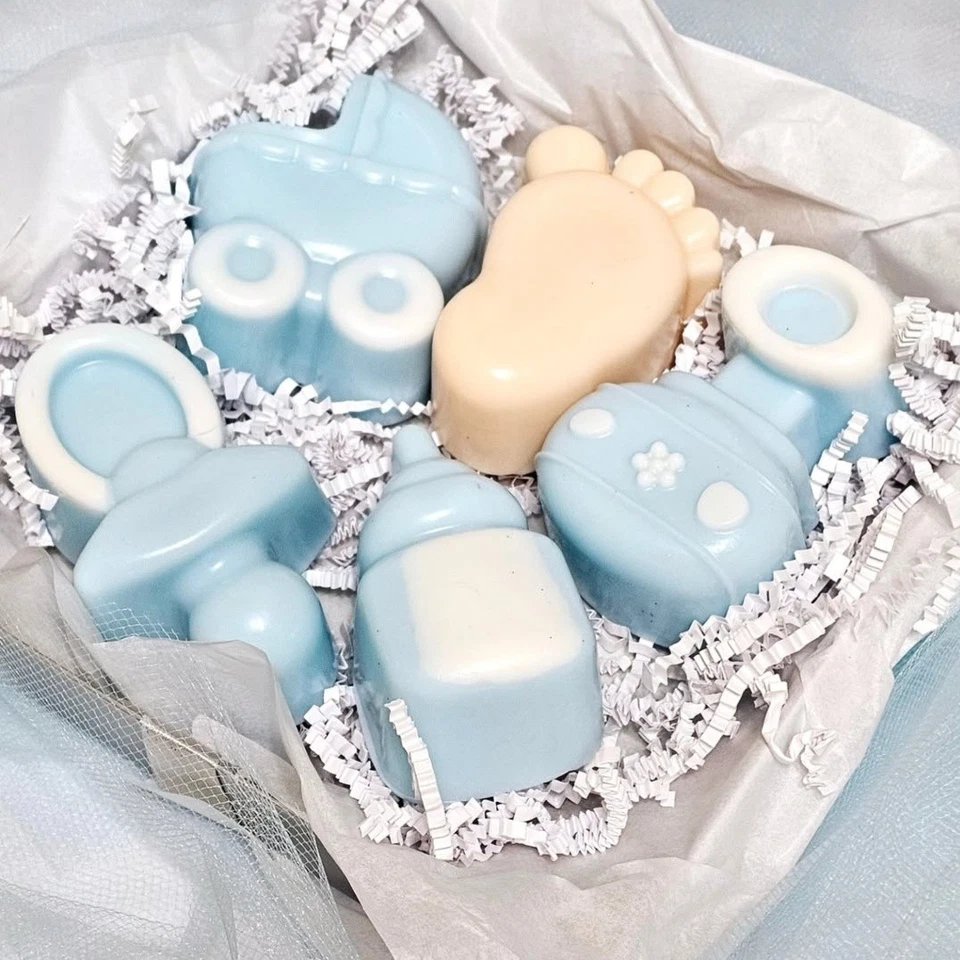 Handmade Baby Shower Soap Gift Set for Boy Girl Baby Shower Gifts - Image 1 of 1