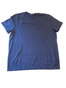 Marine Layer Mens Basic Casual Navy T-Shirt M/L Cotton Blend Made In USA - Picture 1 of 4