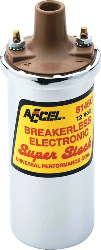Accel; 1955-74; Chrome; 45000 Volt; Superstock Breakerless Electronic Ignition - Image 1 of 1