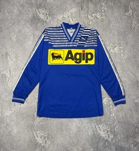 LAUSANNE-SPORTS Retro Puma Agip Langarm Trikot Blau Streetwear Größe XL - Bild 1 von 23