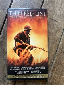 1999 The Thin Red Line - VHS Movie - Academy Award Best Picture Nominee - Picture 1 of 11