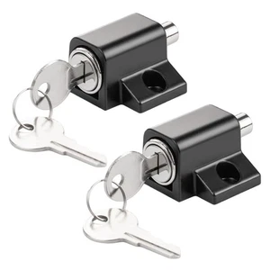 2 PCS Patio Door Lock and Window Lock for UPVC Sliding For Doors Secure Fit - Picture 1 of 7