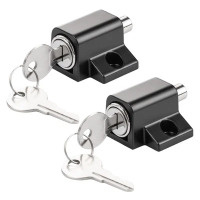 2 PCS Patio Door Lock and Window Lock for UPVC Sliding For Doors Secure Fit - Image 1 of 4