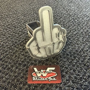 F--- You Cubierta de enganche de dedo medio - Acero de 1/8" - Regalo WinterFab Divertido - Imagen 1 de 6