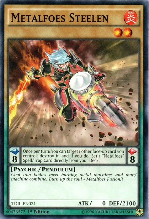 Metalfoes Steelen - TDIL-EN021 - Common - 1st Edition - Near Mint - Image 1 of 1