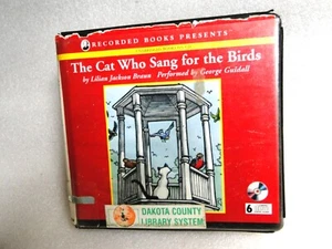 CAT WHO SANG FOR THE BIRDS by Lilian Jackson Braun (Unabridged AUDIO CD) - Picture 1 of 2