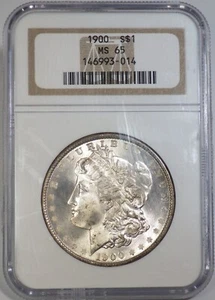 1900 Morgan Silver Dollar NGC graded MS 65 - Picture 1 of 4