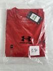 Under Armour Men's UA Tech 2.0 T-Shirt Athletic Training Tee 1326413 NWT Red