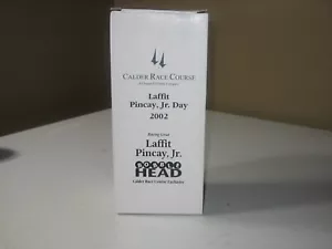 Nuevo de Lote Antiguo - LAFFIT PINCAY, JR.DAY 2002 BOBBLE HEAD CALDER EXCLUSIVO CIRCUITO DE CARRERAS - Imagen 1 de 4