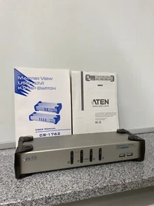 ATEN CS1764 KVM Switch | DVI, USB, Audio, USB-Hub, 4 Ports | Top Zustand - Bild 1 von 5