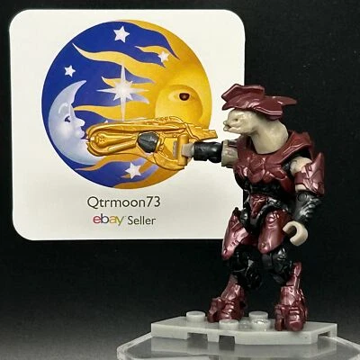 FIGURA HALO Mega Construx COVENANT Elite Commander GBW74 Warthog Security Patrol Foto 1 de 4