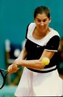 Monica Seles in action during French Open - Vintage Photograph 732774