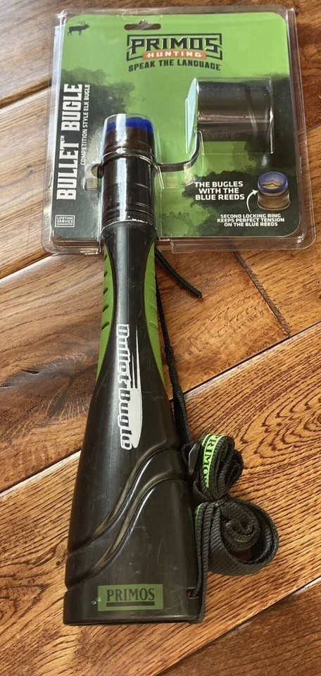 Primos Bullet Bugle Competition Style Elk Call Blue Reed Model 946 Factory Pack - Image 1 of 1