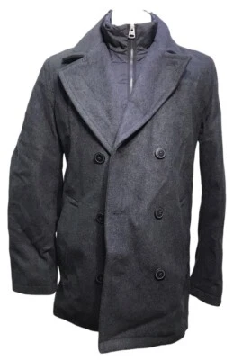 Новый с ярлыками Levi Strauss & Co Мужская зимняя куртка уголь серый размер маленький - Изображение 1 из 4