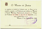 INTERNATIONAL MARITIME COMMITTEE CONFERENCE - MADRID, SPAIN - 17 September, 1955
