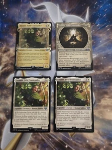 MTG LTR Faramir Field Commander Playset x4 NM (1 Scroll Foil) - Picture 1 of 2