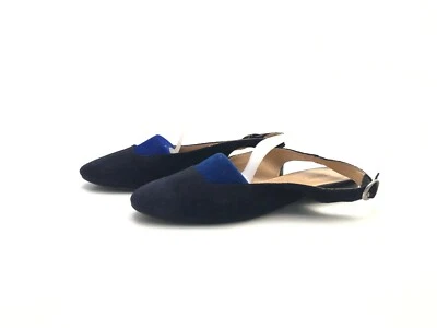 Esprit Damen Sandale Sandalette Pantolette Blau Gr. 39 (UK 6) - Bild 1 von 4