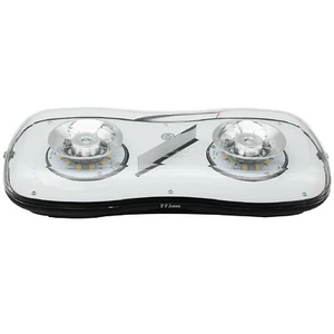 LED Mini Light Bar Amber / Clear 9-30 Volt PFJLED38CA-2 - Picture 1 of 1