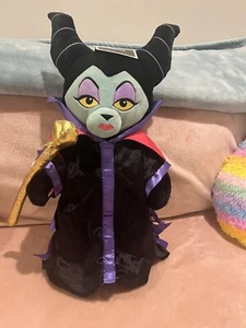 NEW WITH TAGS Build A Bear Disney Maleficent. Rare & Retired. No Sound - Picture 1 of 7