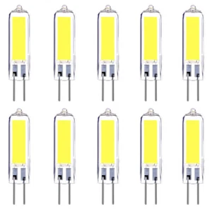 10X G4 LED Bulb 3W AC/DC 12V Cool White COB No strobe dimmable - Picture 1 of 4