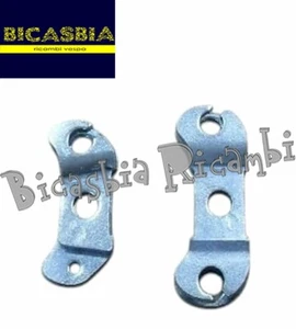 2971 - PIASTRINE FISSAGGIO CAVI GAS E CAMBIO VESPA 150 VB1 VBB1 VBB2 VBA1 VBA2T - Picture 1 of 1
