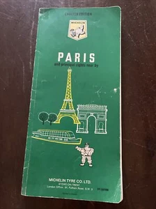 MICHELIN TYRE. ENGLISH EDITION PARIS + PRINCIPAL SIGHTS NEAR BY. WINTER 1967/68 - Picture 1 of 18