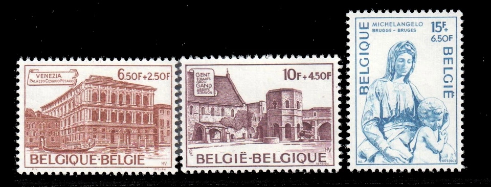 Belgium Scott B923-25 Mint Never Hinged - Image 1 of 1