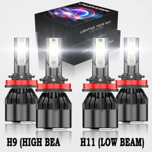 For Ford Transit Connect 2014-2019 LED Headlight Bulbs High&Low Beam Kit 6000K - Picture 1 of 12