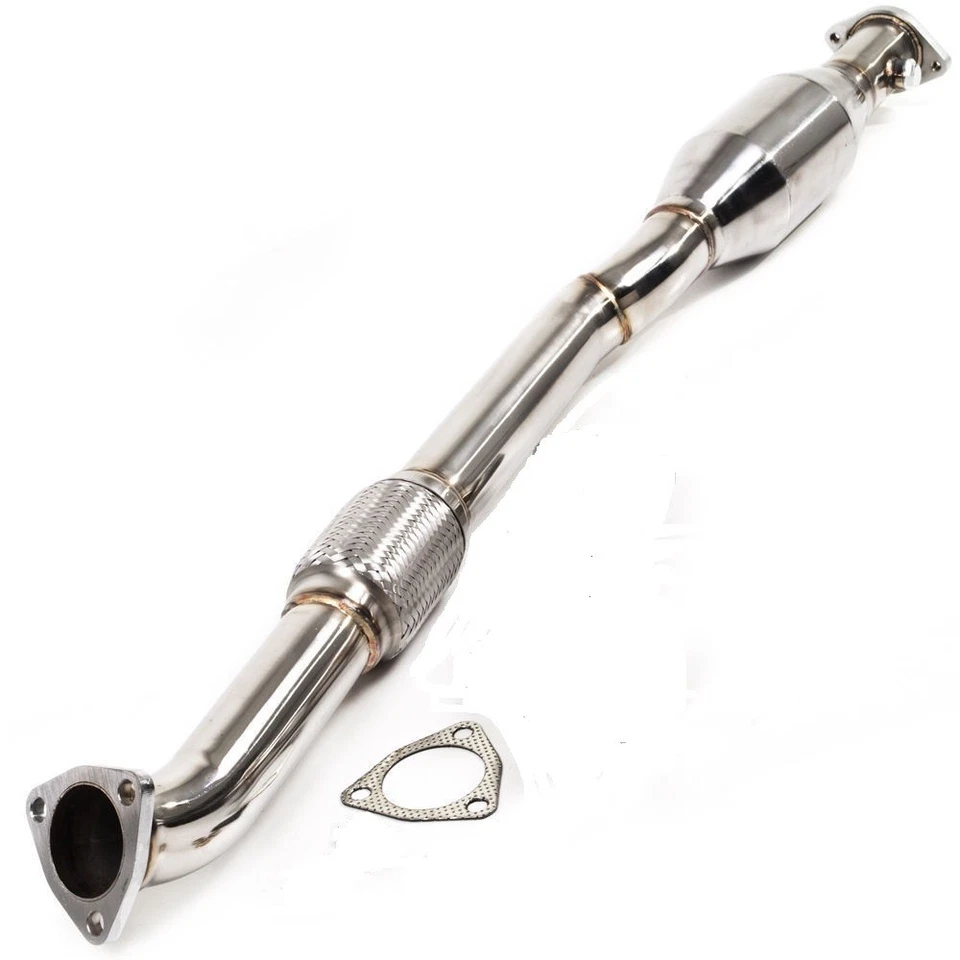 Tubo ricambio catalizzatore acciaio inox Opel Astra G H 2.0 Turbo scarico sportivo downpipe - Immagine 1 di 1