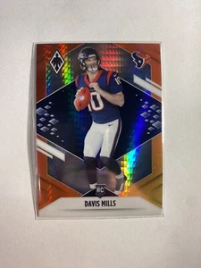 2021 Phoenix Fire Burst Davis Mills Rookie RC #123 Houston Texans - Bild 1 von 2
