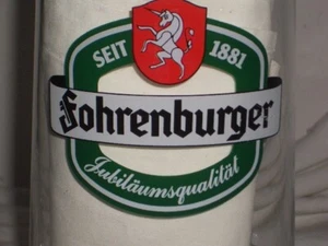 FOHRENBURGER - Jubiläumsqualität - XXL Bierglas aus Bludenz in Vorarlberg - Bild 1 von 3