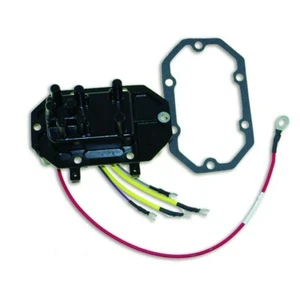 Sierra 18-99424 Johnson Evinrude 35 Amp Rectifier/Regulator Replaces 583689 - Picture 1 of 2
