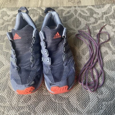 Adidas Womens Kanadia TR 5 G97047 Purple Running Shoes Sz 10 Insoles missing des - Image 1 of 4