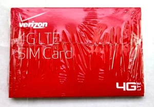 Carte SIM Verizon Wireless 4G LTE NFC - Neuf emballage scellé - DFILL4FF-NFC-A - Photo 1 sur 2