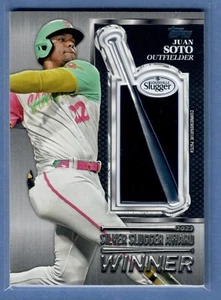 2024 Topps Series 2 Juan Soto Silver Slugger Patch Relic Black #/299 Padres SP - Picture 1 of 2