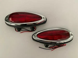 Porsche 356 usa style tail light assembly set new - Picture 1 of 2