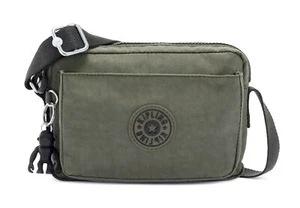 Bolso bandolera Kipling Basic Abanu Crossbody S verde musgo nuevo - Imagen 1 de 5